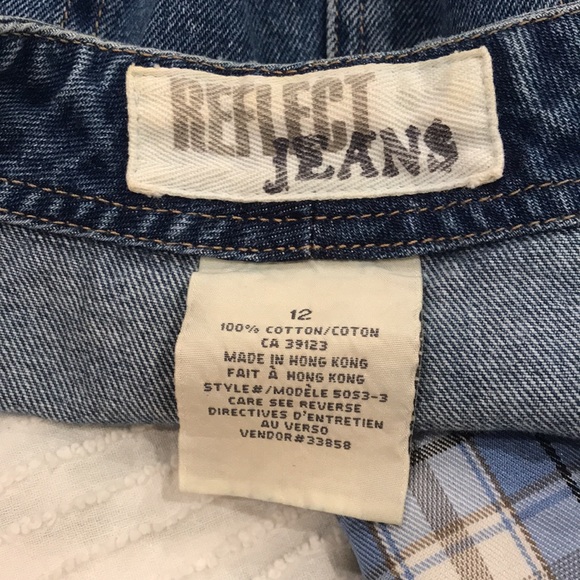 Denim skirt with adjustable waist synching 💘 size 12 - Picture 4 of 6